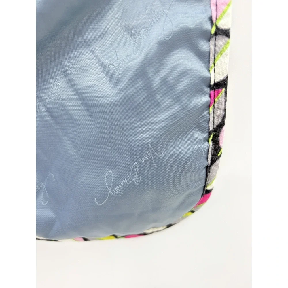 Vera Bradley Quilted Stroll Around Diaper Baby Shoulder Bag in Solid Gray $165